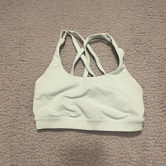 Lululemon Energy Bra size 4 color mint green - Picture 1 of 5